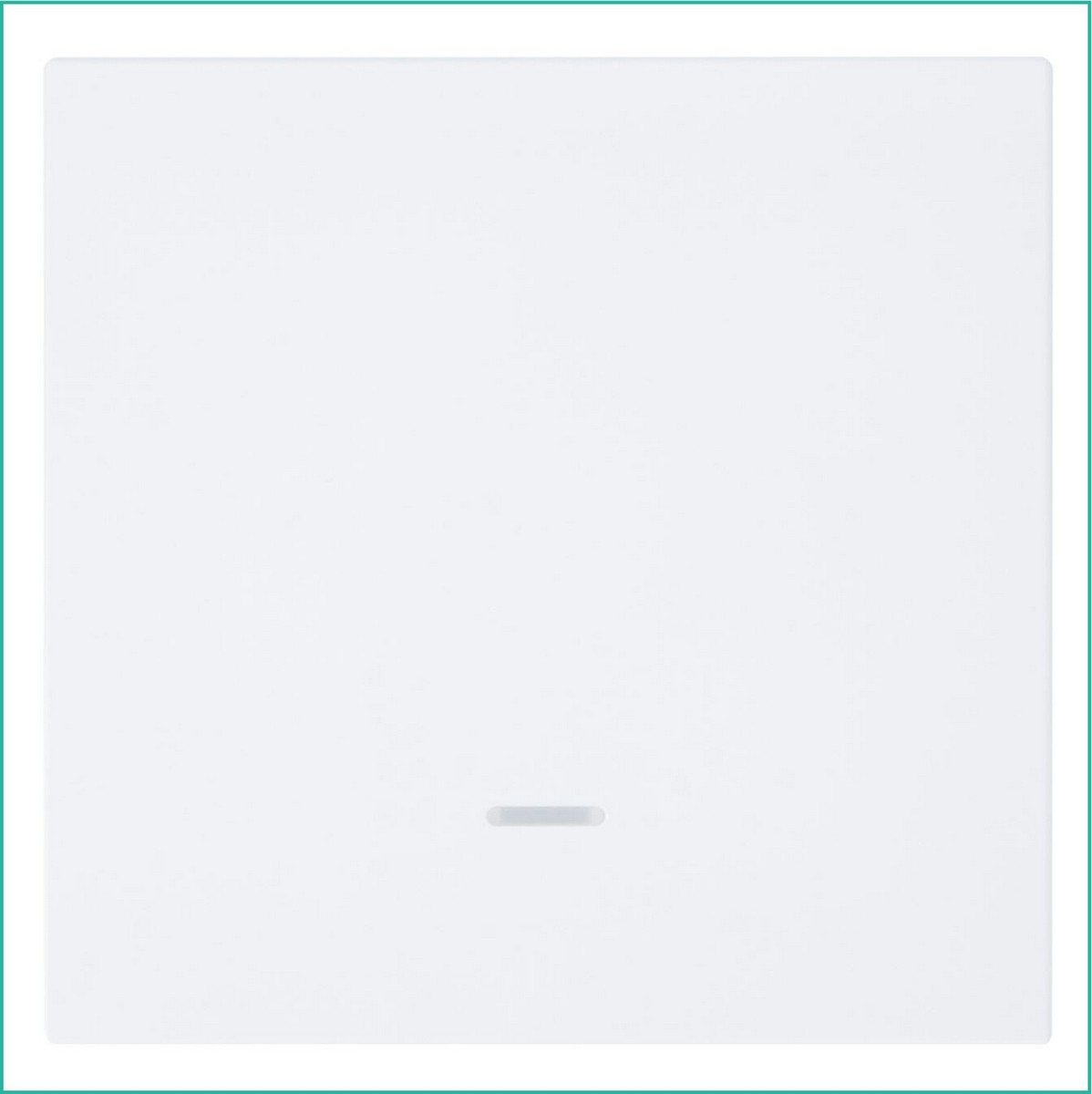 JASMART FD - розетки и выключатели Выключатель одноклавишный JASMART FD проходной со светодиодом Белый матовый (soft touch) 3012NPWM