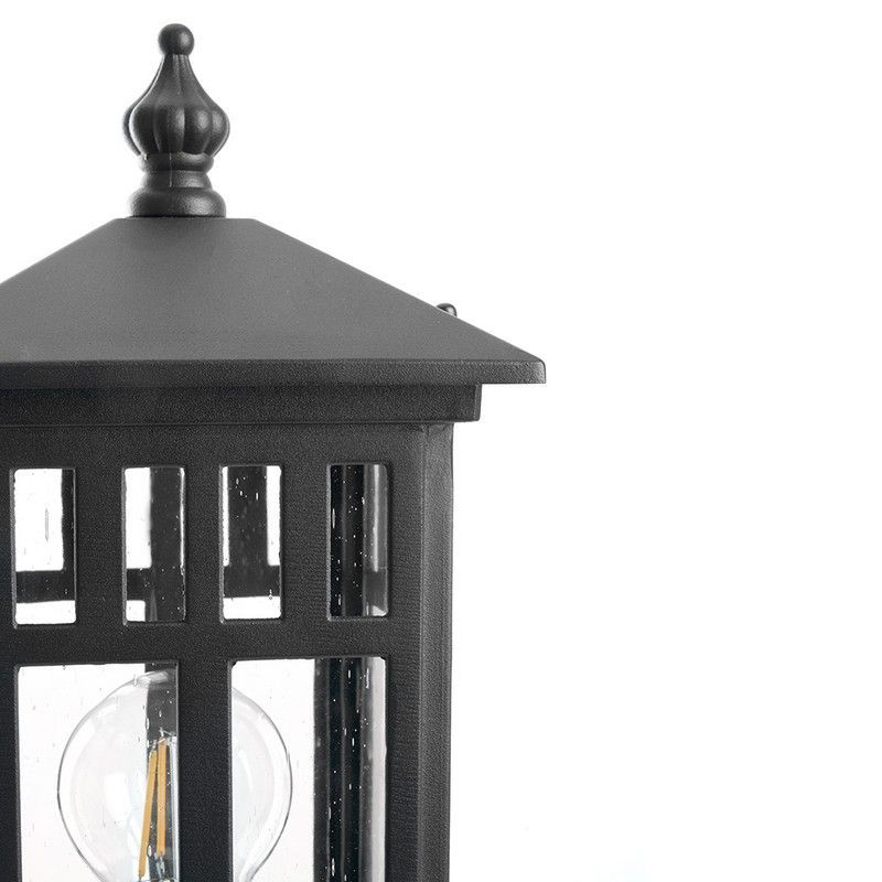 Уличные светильники столб Светильник садово-парковый Feron PL676 столб 60W 230V E27 черный 11691 