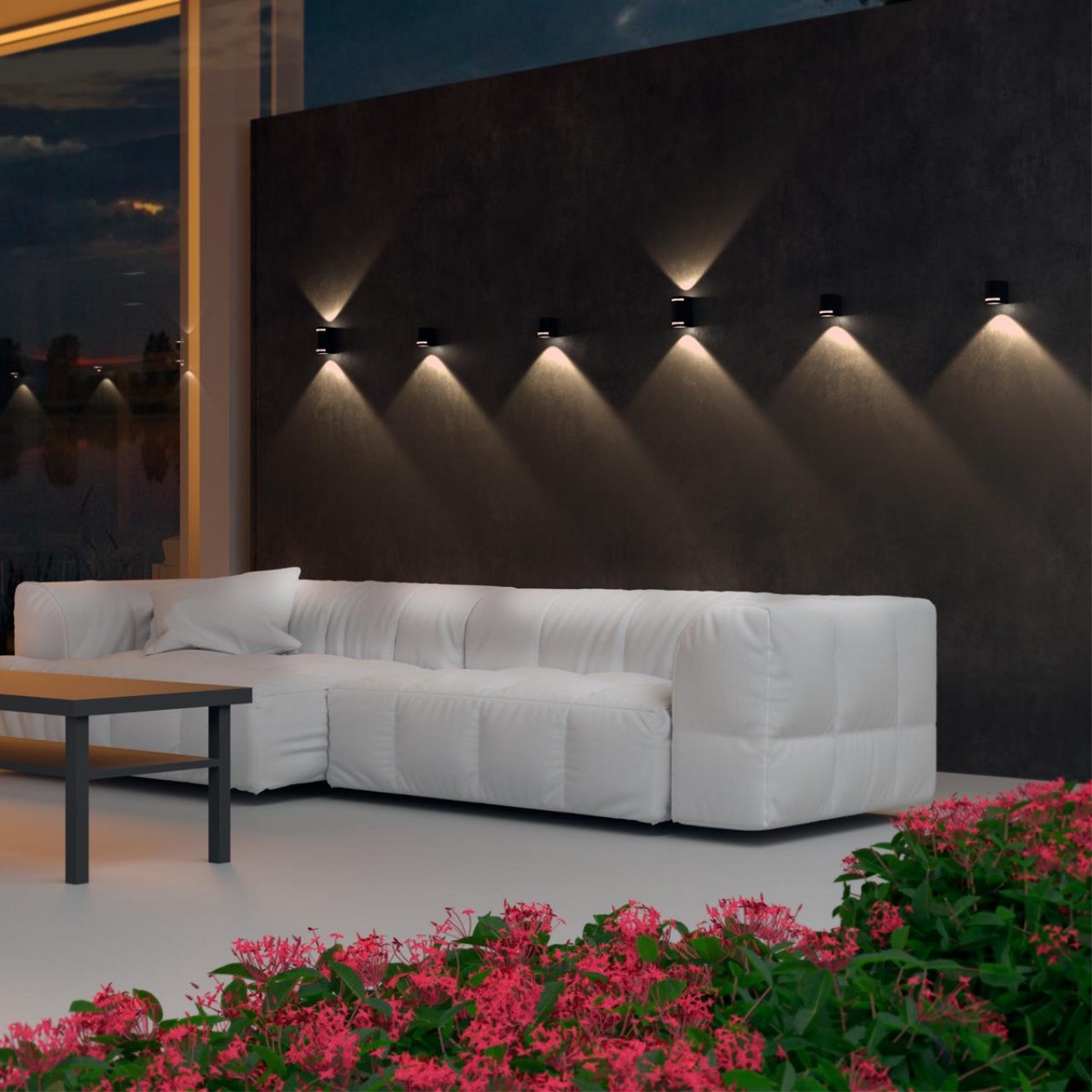 Светодиодные ландшафтные светильники Светильник ландшафтный настенный NOVOTECH 370838 LANDSCAPE 