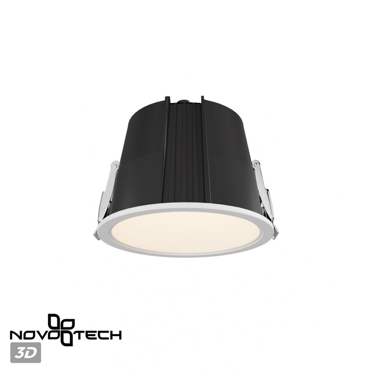 Встраиваемые светодиодные светильники Встраиваемый светодиодный светильник с переключателем цветовой температуры NOVOTECH LANG 359424 