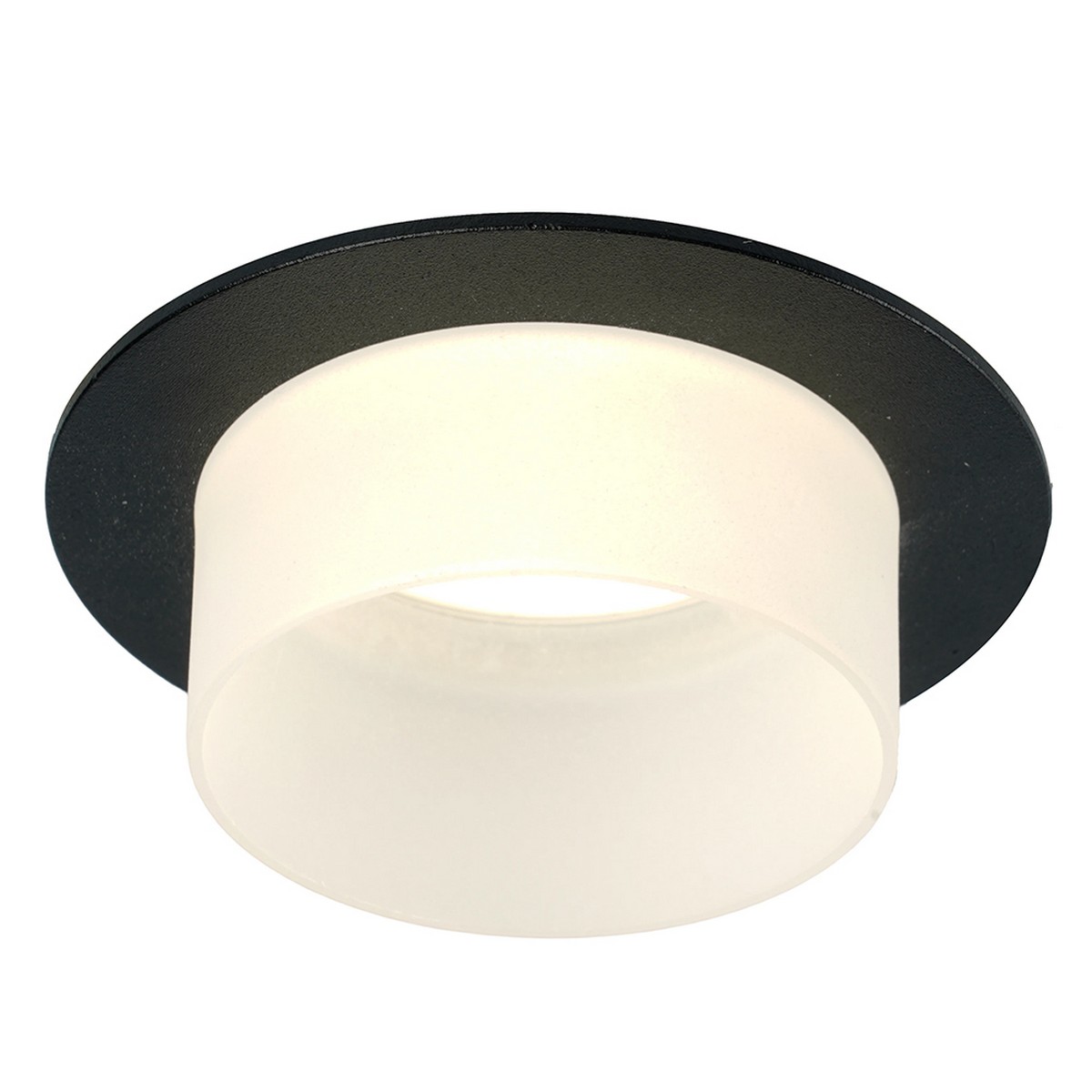 Встраиваемые светодиодные светильники Светильник встраиваемый Feron DL3115 потолочный MR16 G5.3 черный 51934 