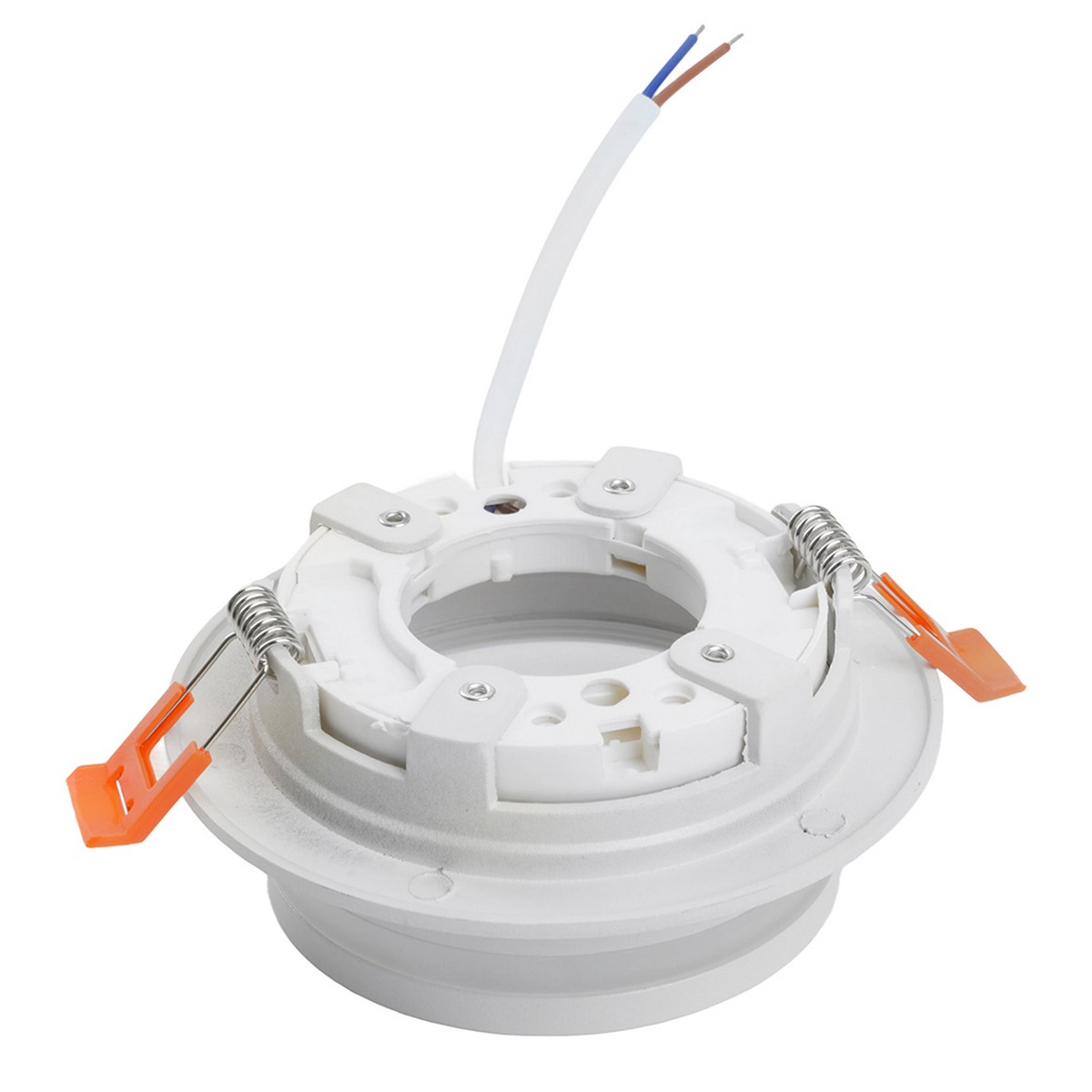 Встраиваемые светодиодные светильники Светильник встраиваемый Feron DL502 LUNA потолочный GX53 белый круг 51089 