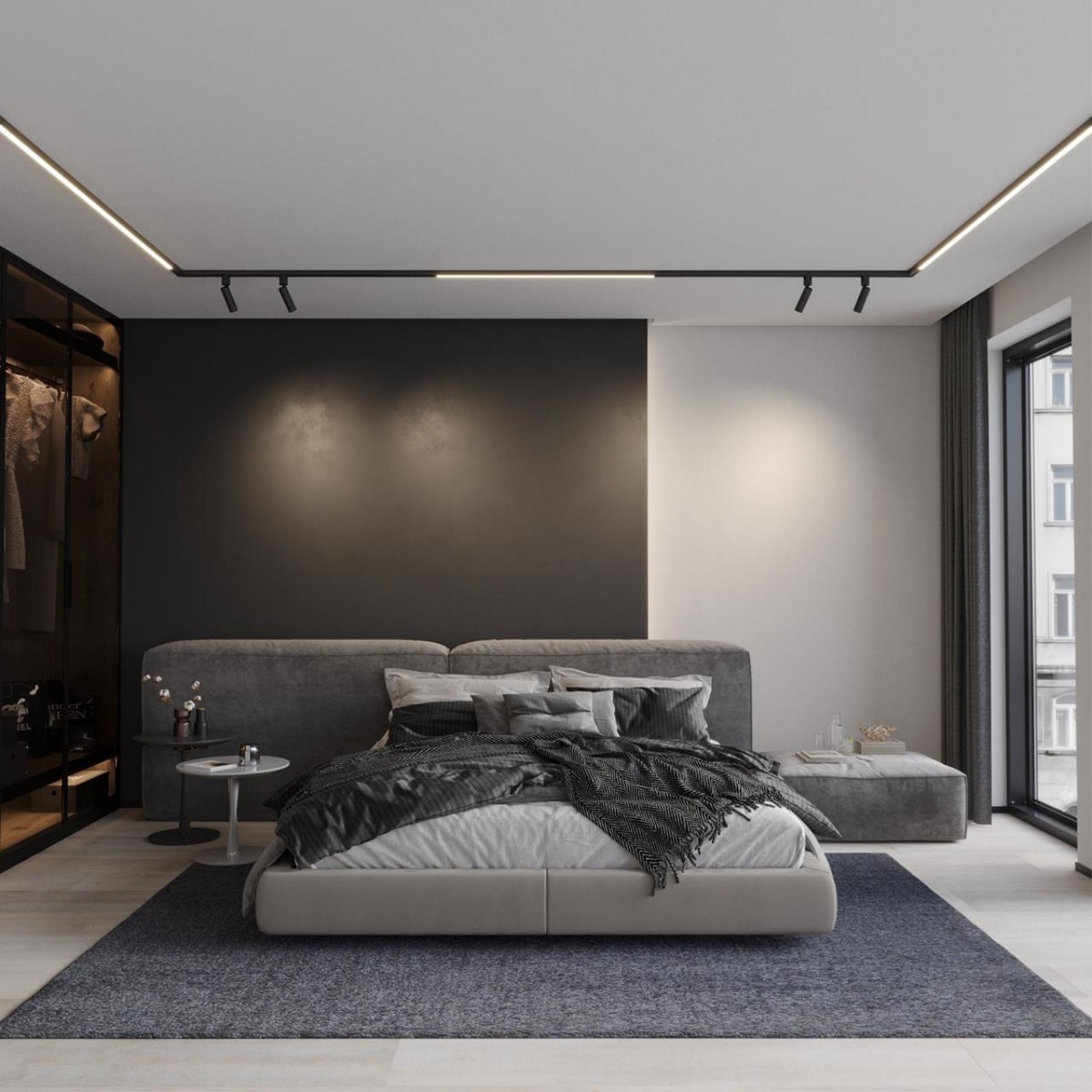 Трековые светодиодные светильники Светильник диммируемый со сменой цветовой температуры NOVOTECH GLAT 359374 