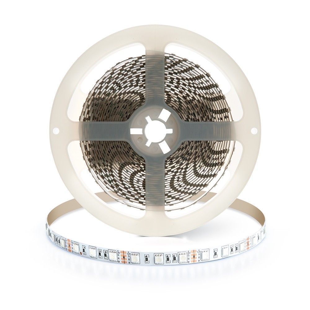 Светодиодная лента RGB Лента светодиодная Feron LS606 60SMD(5050)/м 14.4Вт/м 12V RGB IP20 5 метров 41449 