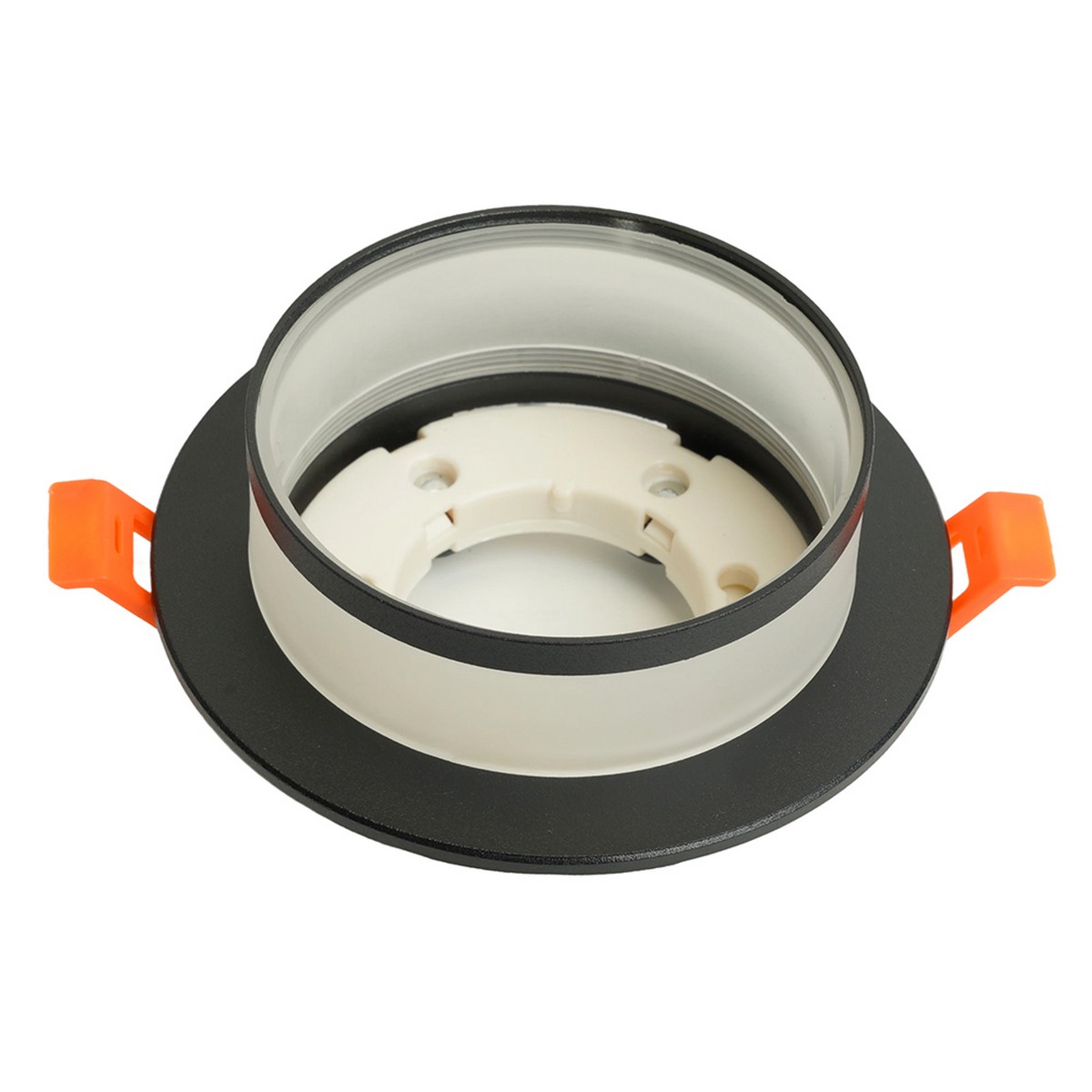 Встраиваемые светодиодные светильники Светильник встраиваемый Feron DL500 потолочный GX53 черный круг 51086 