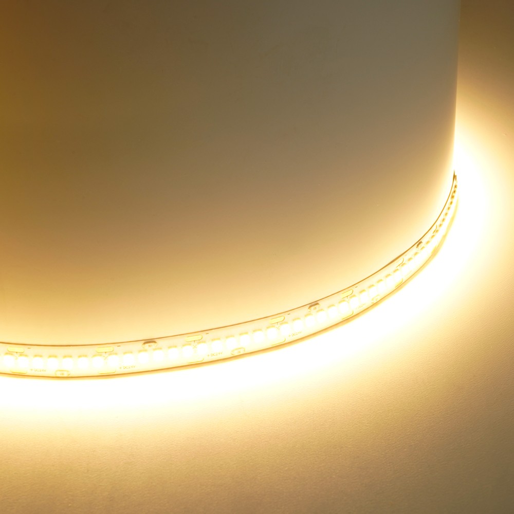 Светодиодная лента белая теплая Лента светодиодная Feron LS503 240SMD(2835)/м 22Вт/м  24V 3000К IP20 5 метров 48829 