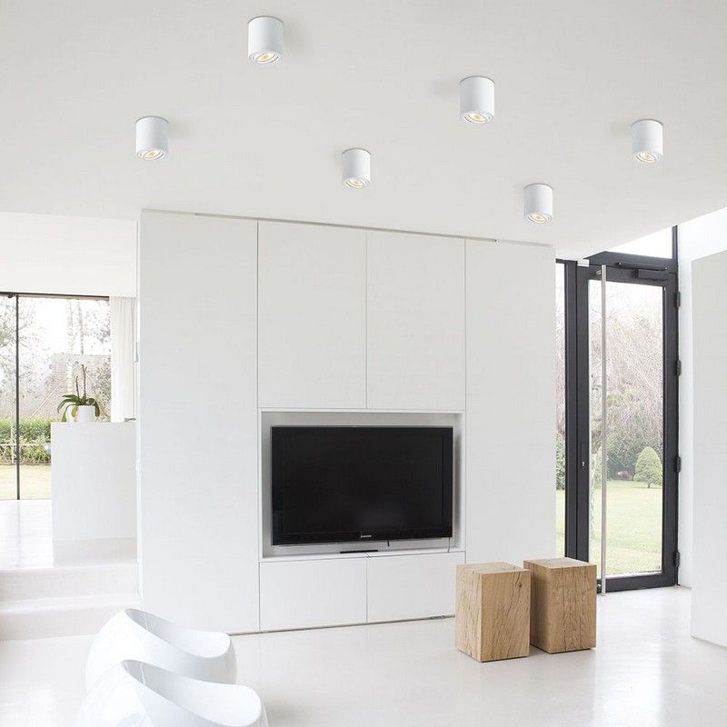 Светильники споты светодиодные Светильник спот потолочный Feron ML179 GU10 белый 41469 