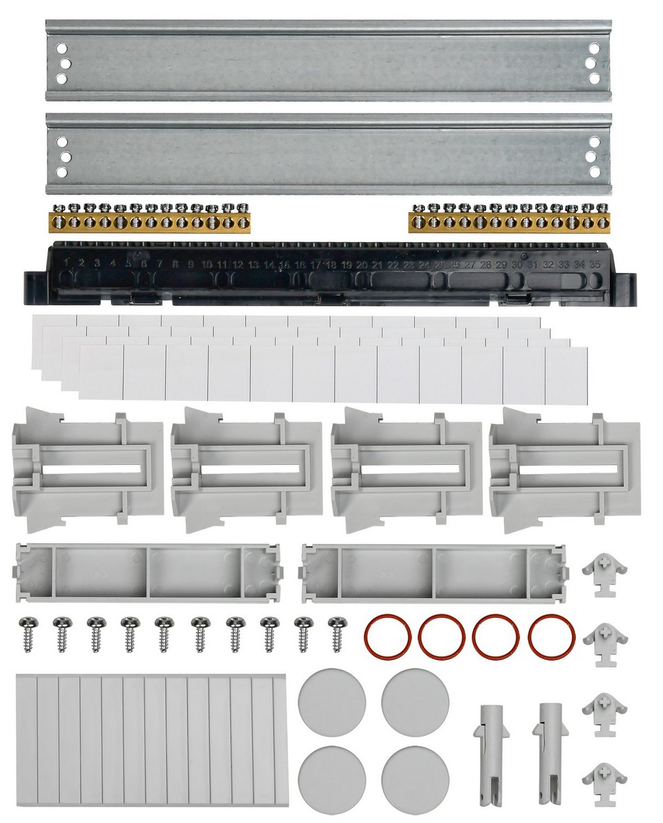 Корпус пластиковый IEK TEKFOR КМПн-24 IP65 черн. прозр. дверь TF5-KP72-N-24-65-K03-K02