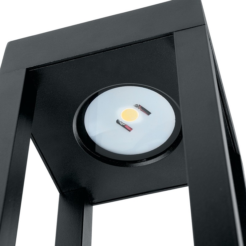 Уличные светильники на столб Светильник уличный светодиодный Feron DH802 10W AC/DC12-24V 3000K черный 48450 