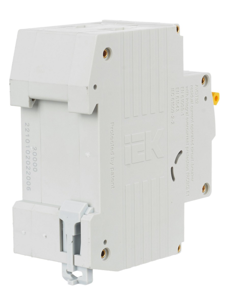 IEK Дифференциальный автоматический выключатель IEK KARAT АВДТ32 2P 6A MAD22-5-006-C-30 