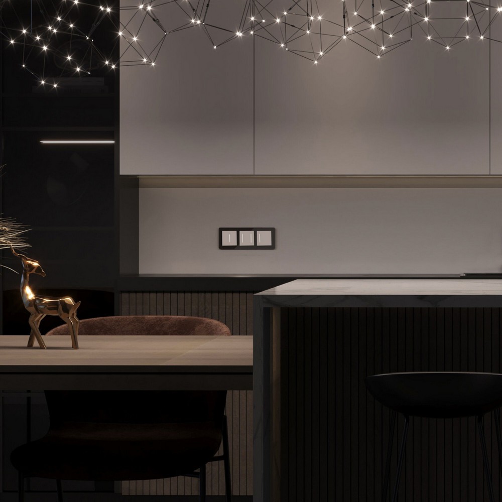 Werkel Белый механизмы Умный сенсорный выключатель Werkel одноклавишный (белый) W45130010