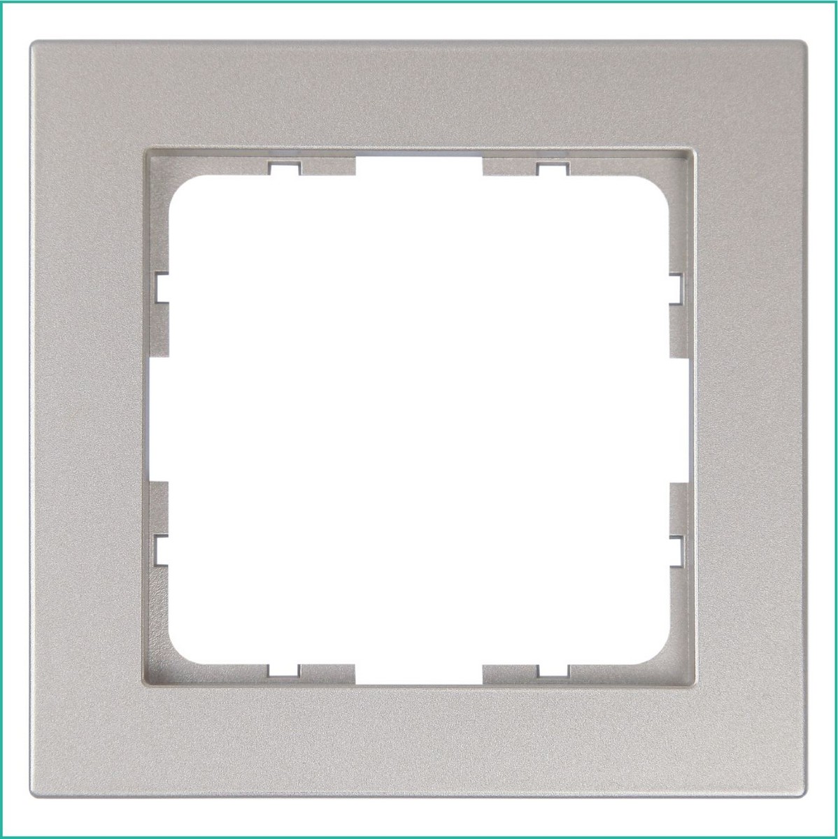 JASMART G - розетки и выключатели Рамка JASMART G-Classic 1-постовая шампань G1001CH