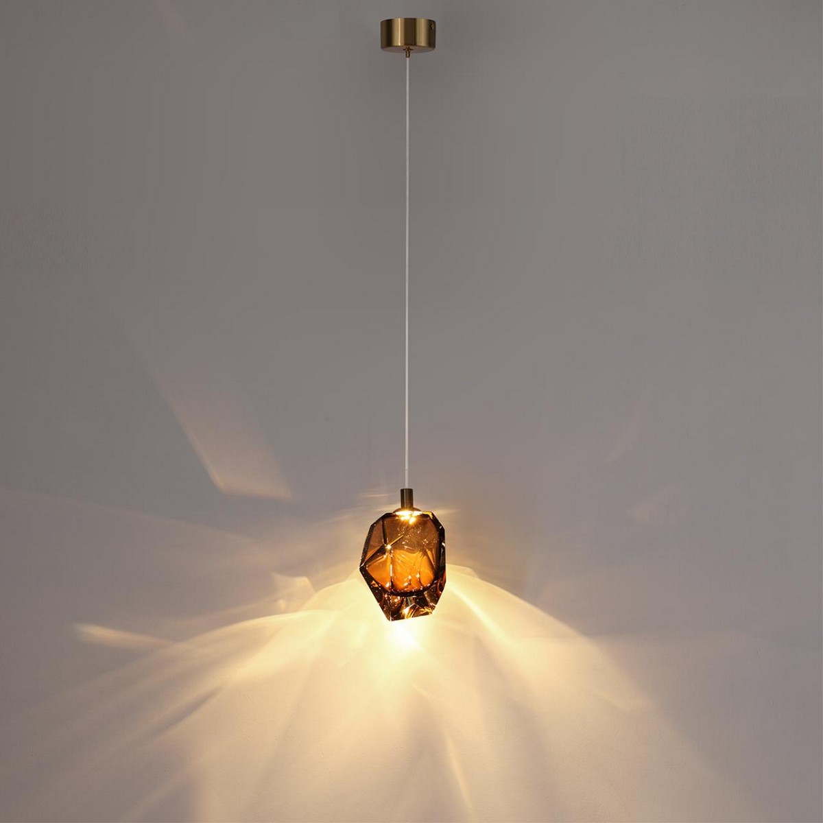 Подвесные светодиодные светильники Подвесной светильник ODEON LIGHT 7112/4LB GEMME 