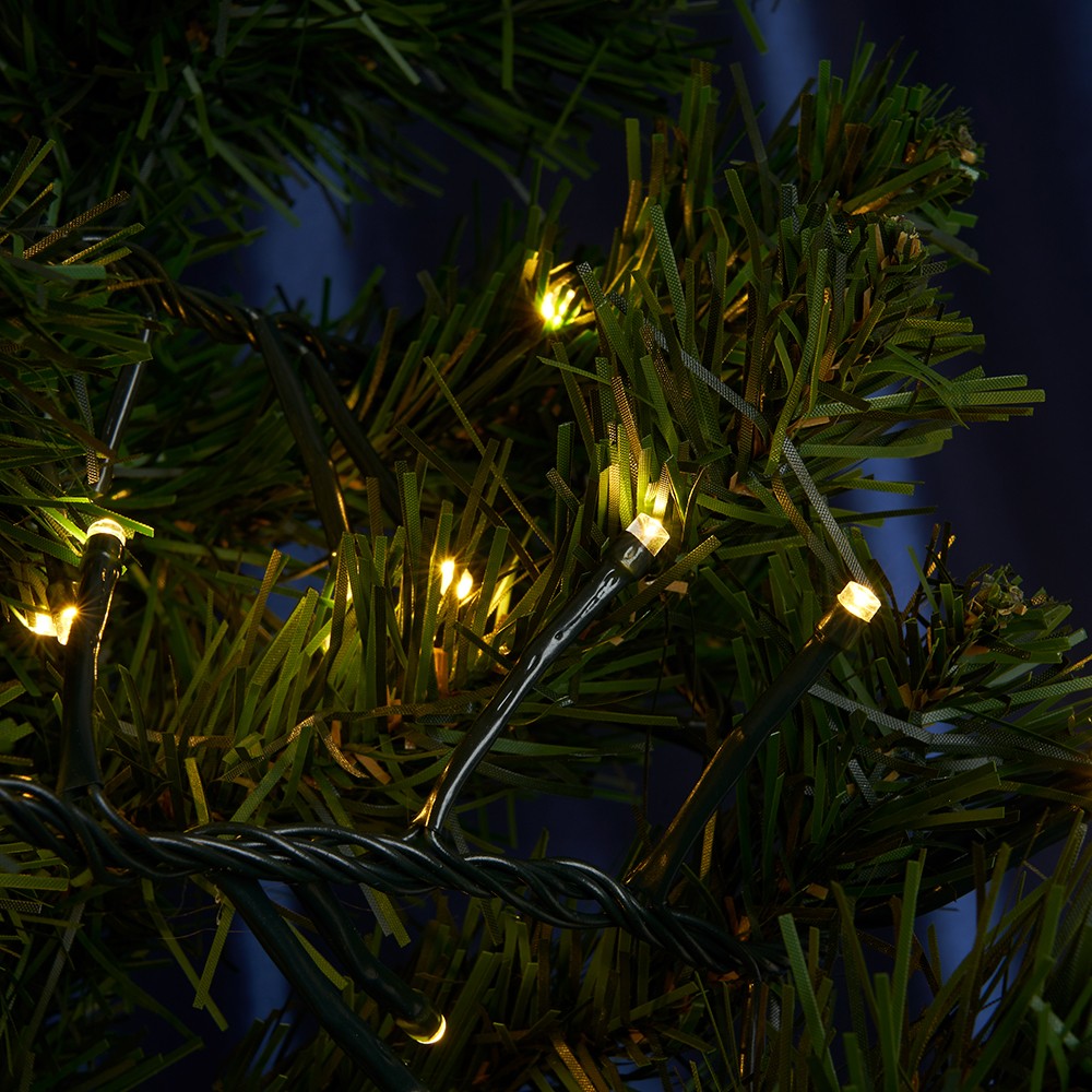 Светодиодная гирлянда Feron CL09 линейная 10м + 2м 230V 2700К 220V 48178