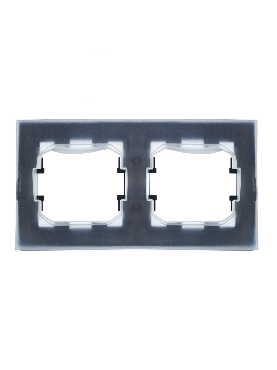 Рамка IEK BRITE 2-местная IP44 РУ-2-БрТБ-44 темная бронза BR-M22-44-K45