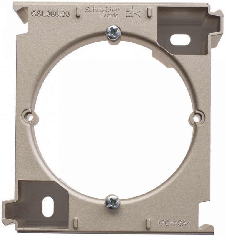 Расширение коробки Systeme Electric Glossa Титан наружного монтажа GSL000400C