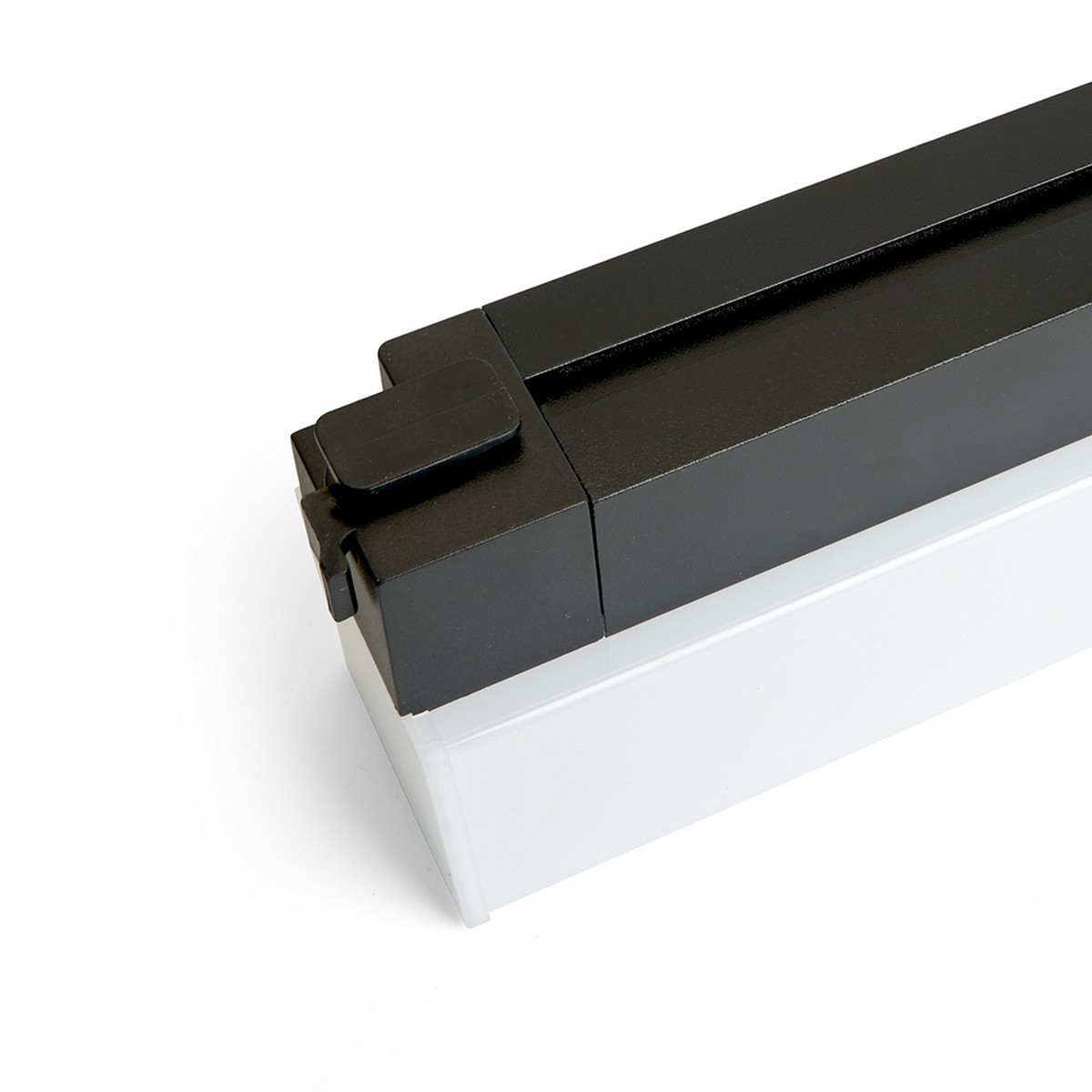 Трековые светодиодные светильники Светодиодный светильник Feron AL120 трековый однофазный на шинопровод 60W 4000K 160 градусов черный 48571 