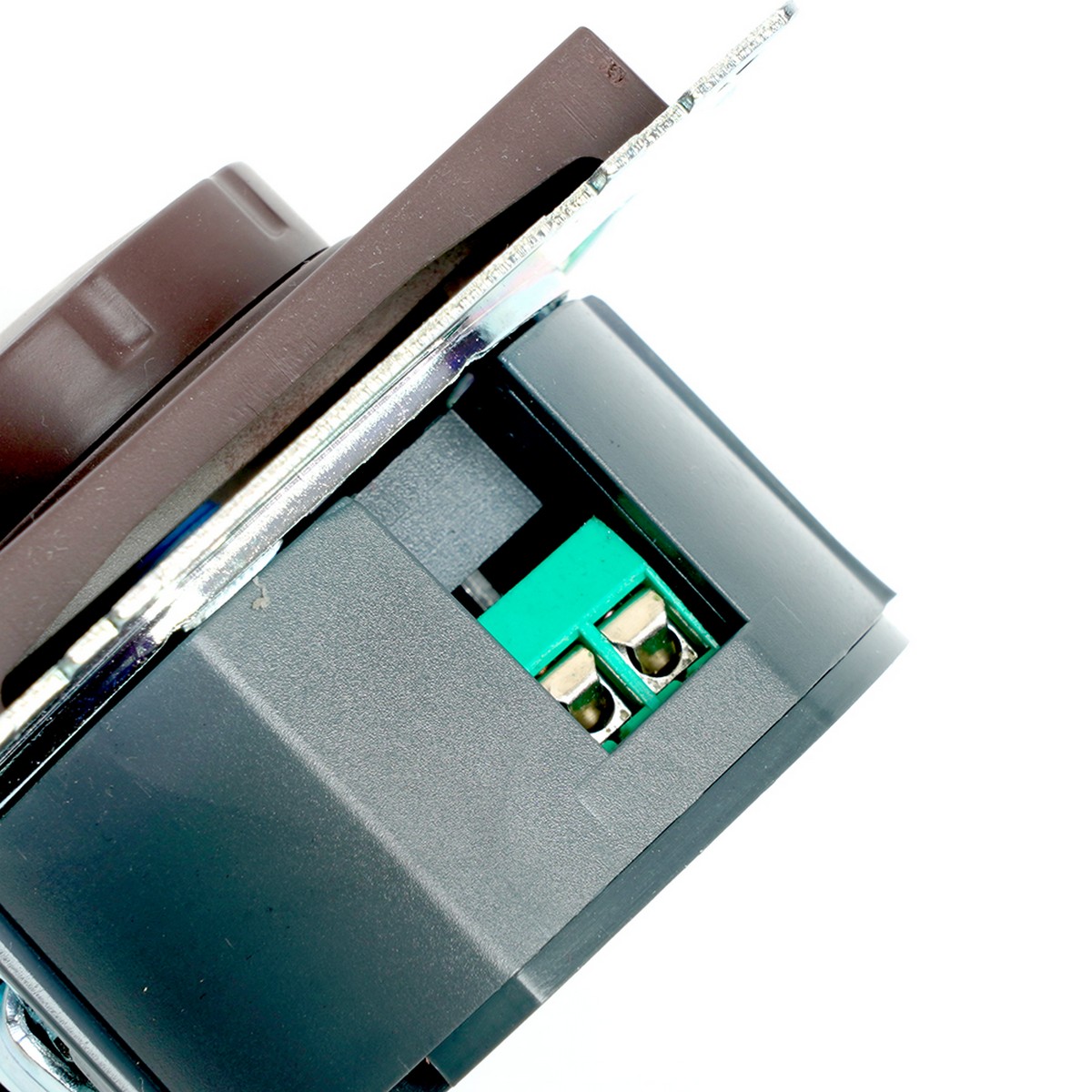 Выключатель диммирующий TRIAC STEKKER GLS10-7106-04 250V 500W Катрин шоколад 49017