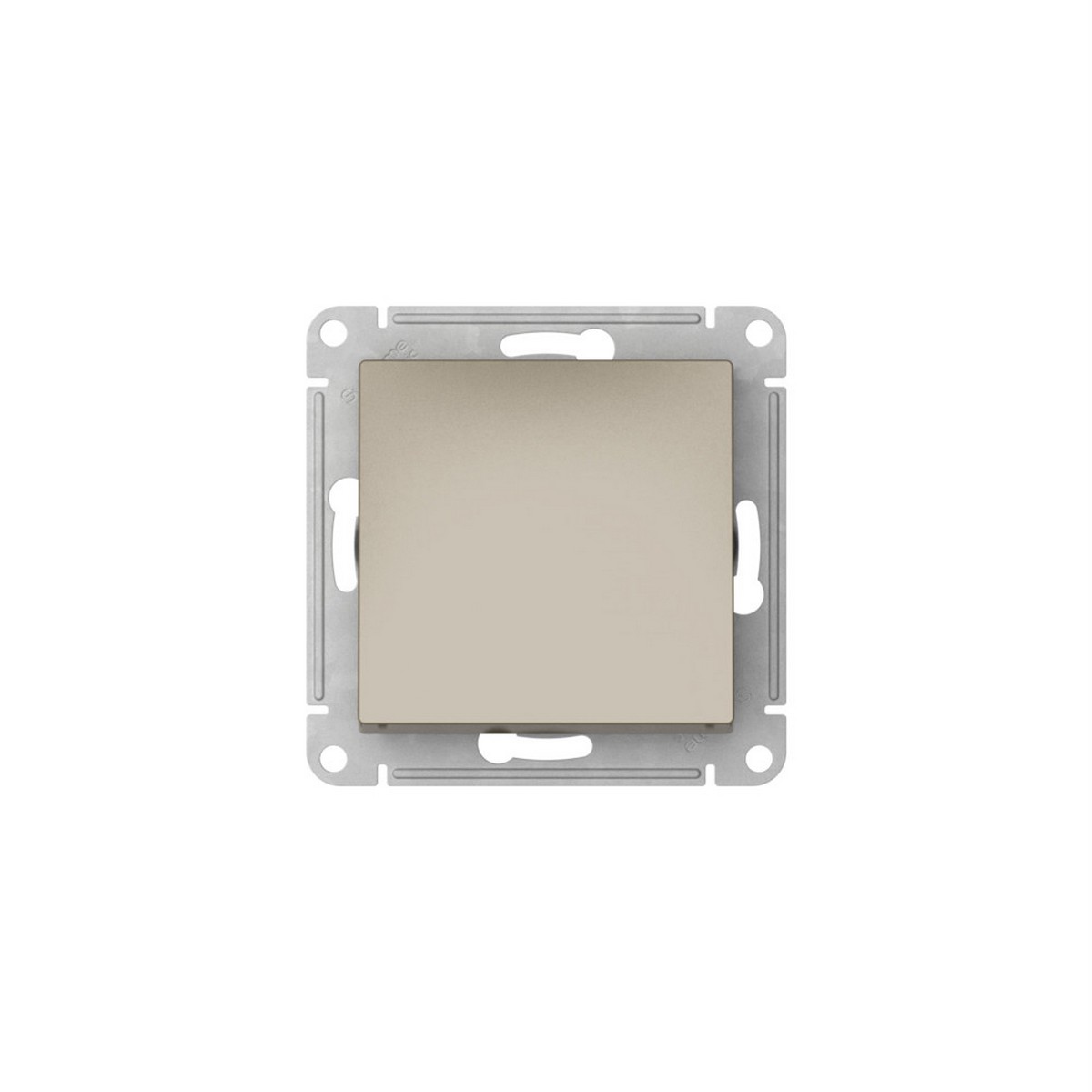 AtlasDesign Шампань Выключатель SE AtlasDesign Шампань 1-клавишный быстрозажим. клем. ATN000511S