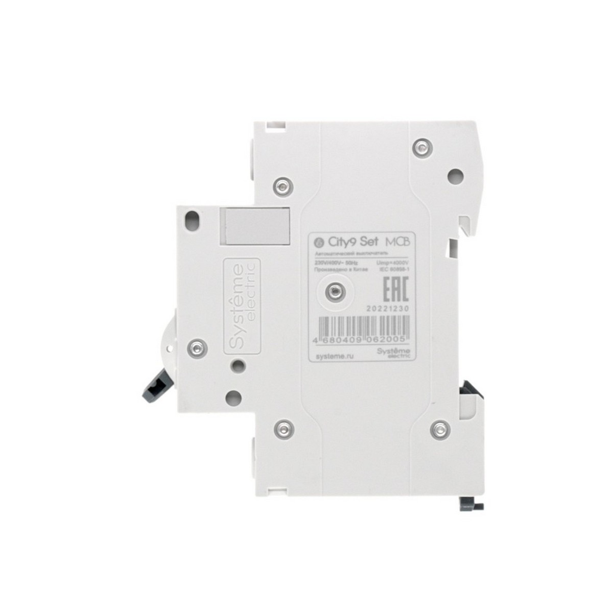 1 полюсные (однополюсные) Автоматический выключатель SE City9 Set (АВ) С 25А 1P 4.5kA 230В C9F34125 