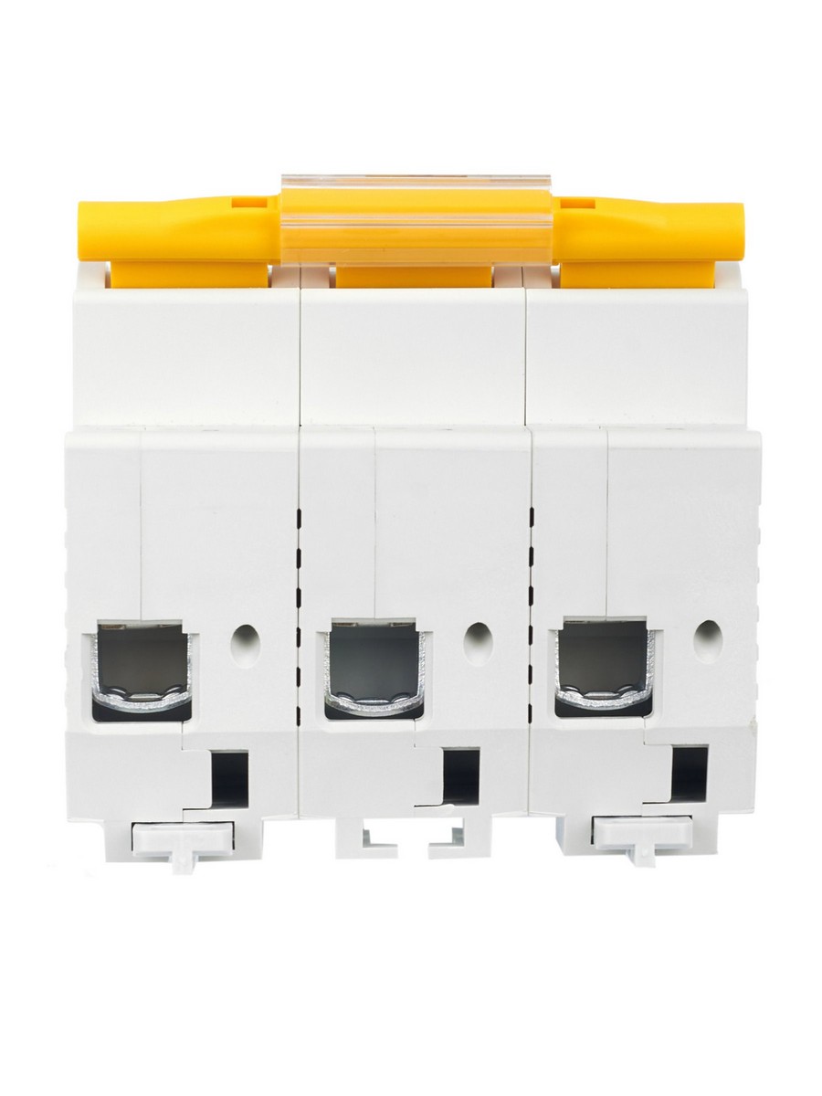 3 полюсные (трехполюсные) Автоматический выключатель IEK KARAT ВА 47-100 3Р 63А 10 кА х-ка С MVA40-3-063-C 