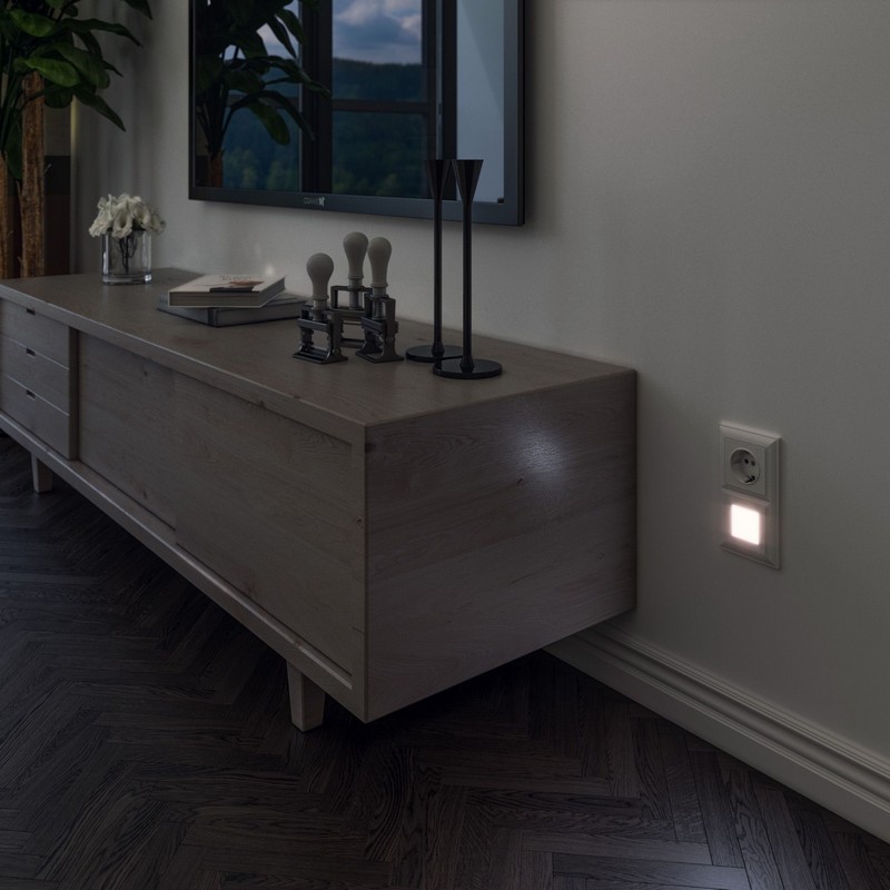 Werkel Белый механизмы Встраиваемая LED подсветка Werkel (белый) W1154301