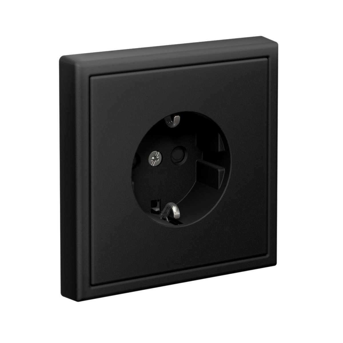 ArtGallery Карбон Розетка SE ArtGallery Карбон с заземлением со шторками, 16А быстрозажим. клем. GAL001045S
