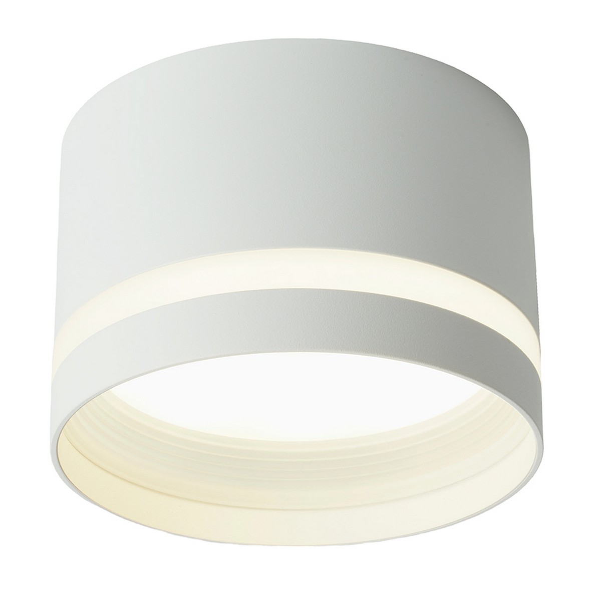 Накладные светодиодные светильники Светильник потолочный Feron HL372 LUNA 25W GX70 белый 48736 