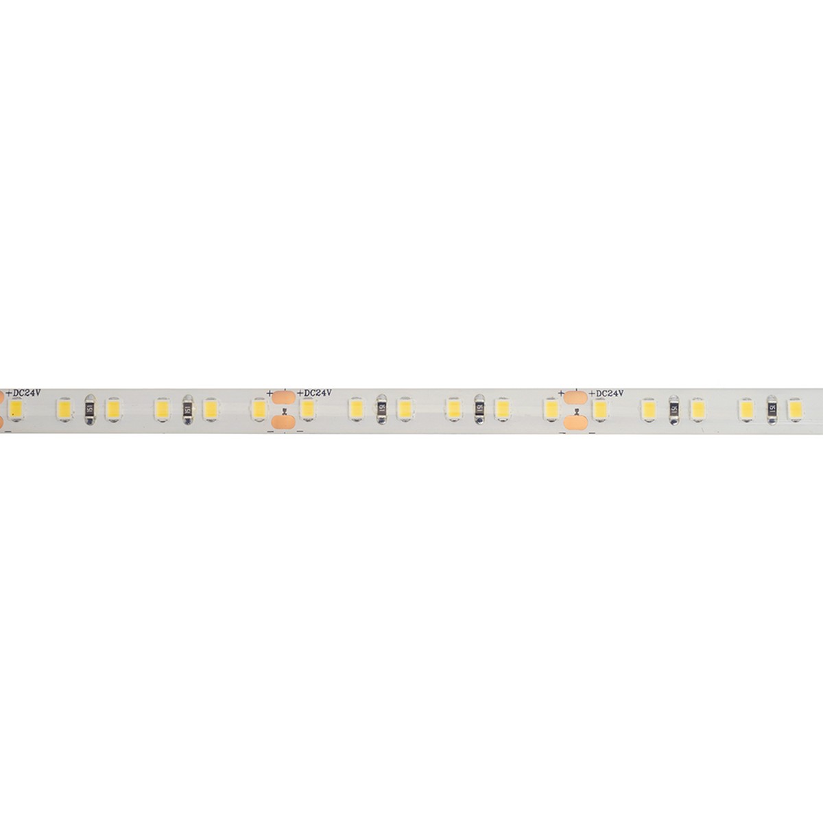 Светодиодная лента белая теплая Светодиодная LED лента Feron LS511 120SMD(2835)/м 11Вт/м 24V 3000К IP65 51634 