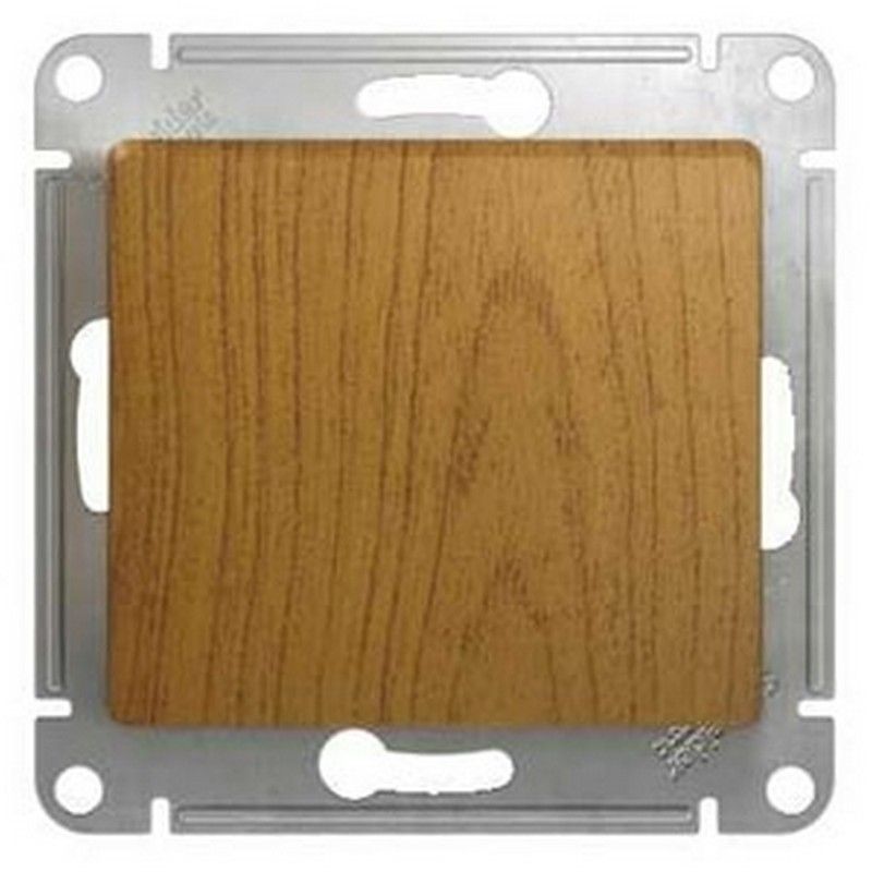 Glossa Дуб Выключатель Systeme Electric Glossa Дерево Дуб 1-клавишный, сх.1 GSL000511