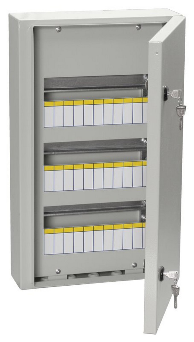 Щит металлический IEK TITAN 3 ЩРн-36 (540х330х120мм) IP54 MKM11-N-36-54-Z