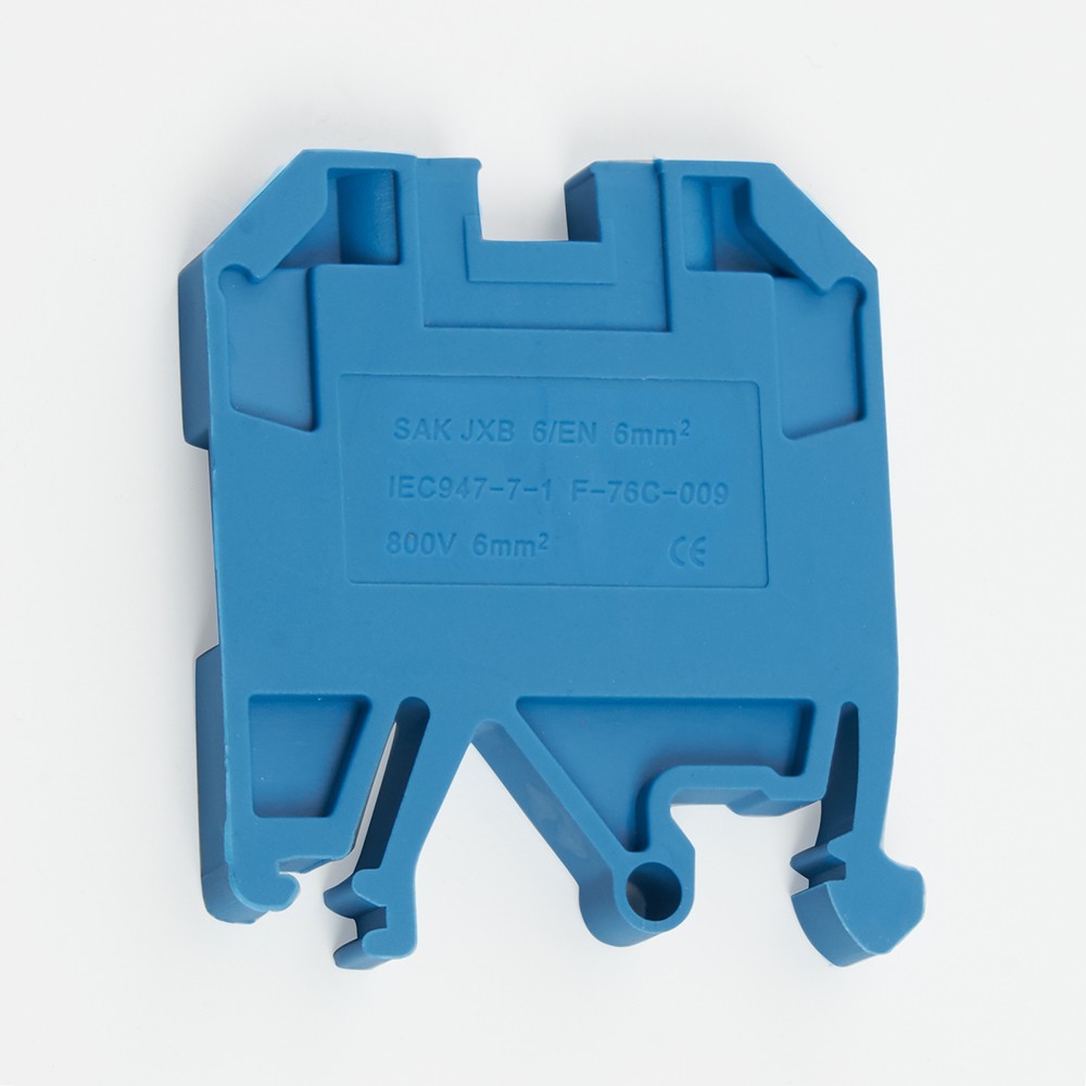 Комплектующие для щитов Зажим наборный изолированный (винтовой) ЗНИ - 6,0 (JXB 6), синий, STEKKER, LD551-2-60 39360 