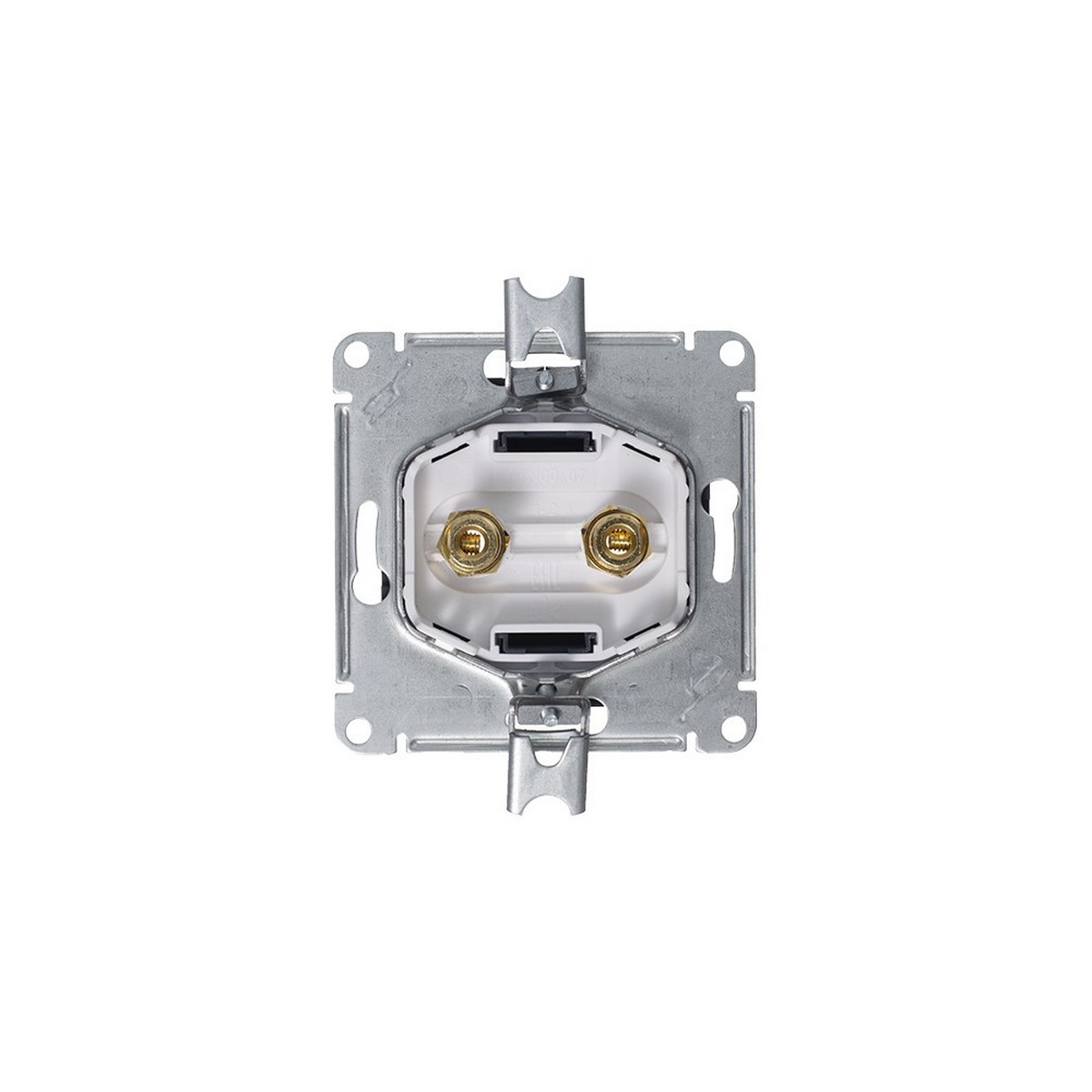 Аудиорозетка Systeme Electric AtlasDesign Грифель двухместная ATN000787
