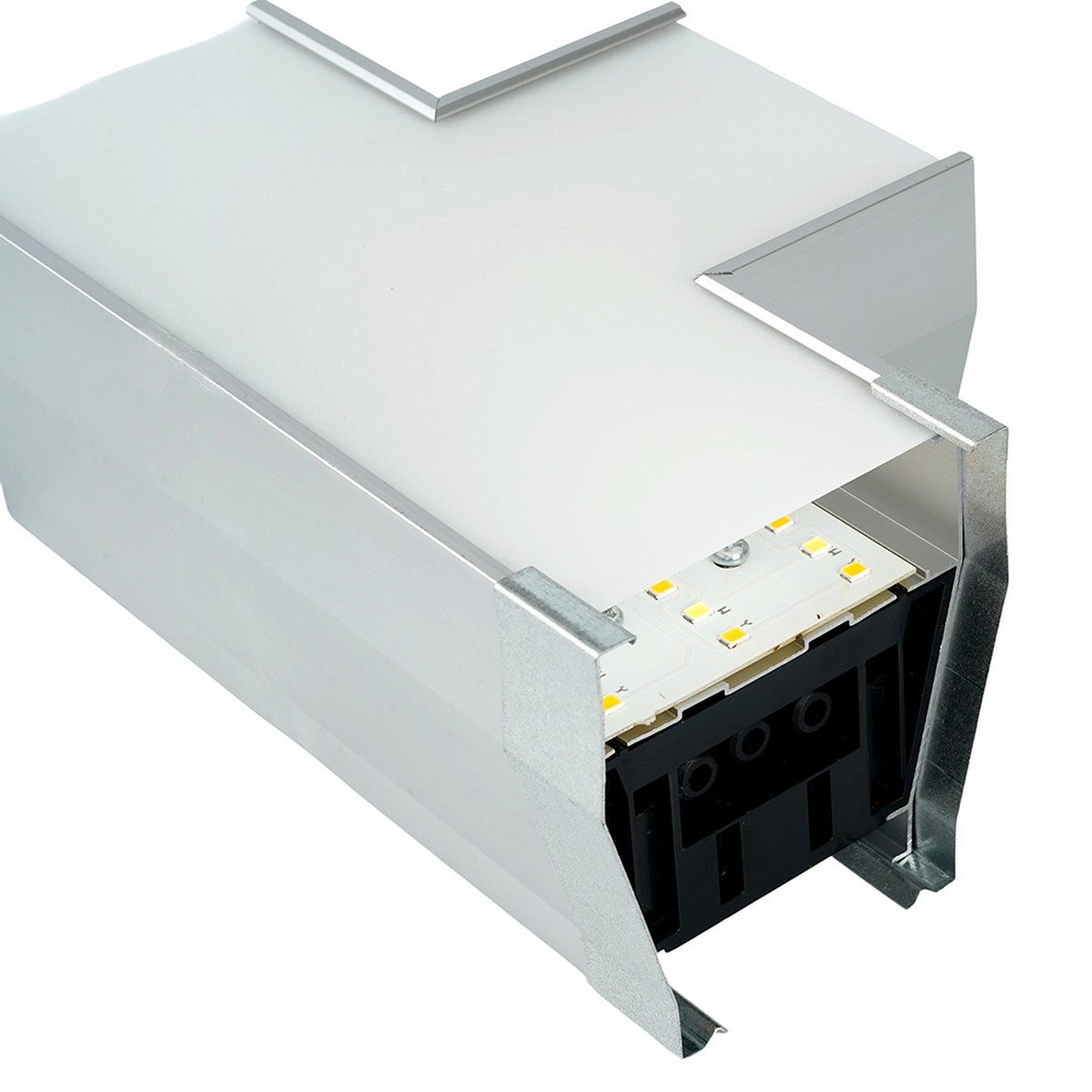Светильник коннектор Feron AL4036T 5W 3000К-4000К-6400K T-образный серебро RetailRay 51871