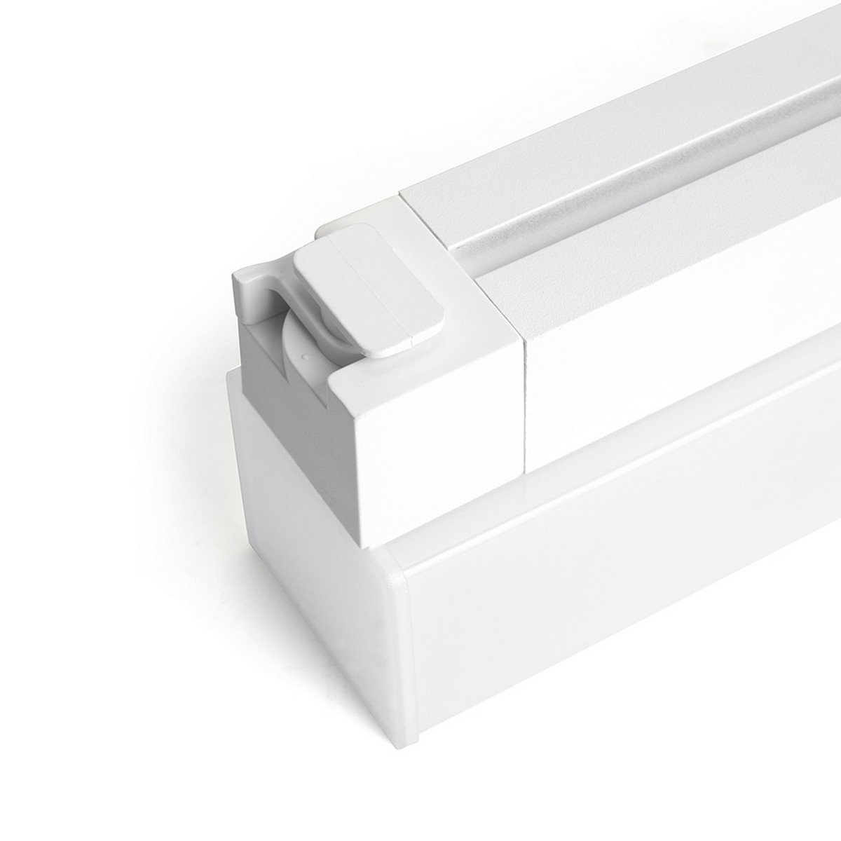 Трековые светодиодные светильники Светодиодный светильник Feron AL120 трековый однофазный на шинопровод 60W 6500K 160 градусов белый 48572 