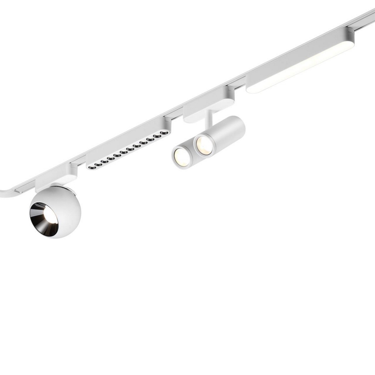 Трековые светодиодные светильники Трековый светильник для низковольтного шинопровода NOVOTECH 359077 SMAL 