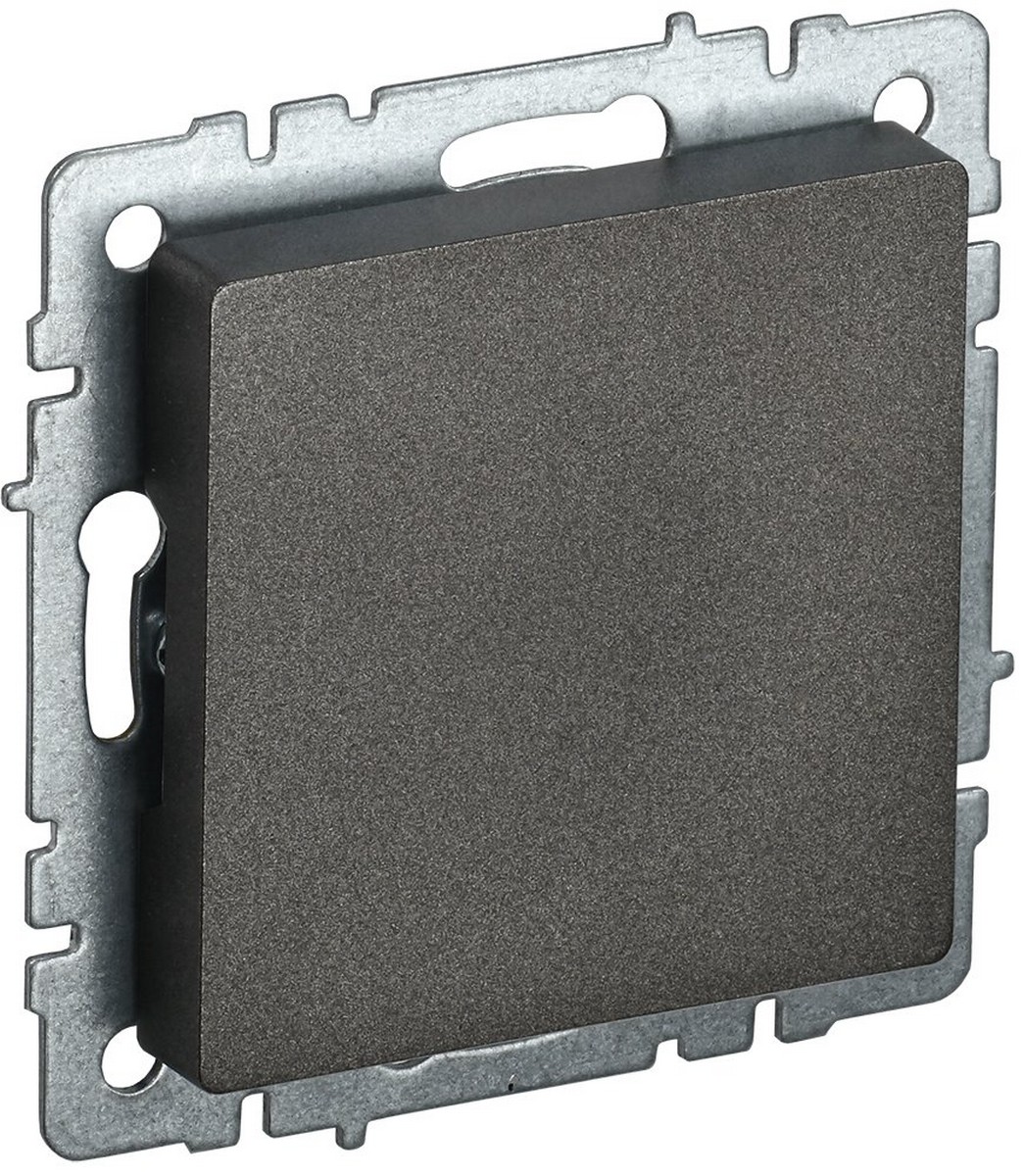 IEK Brite Бронза Заглушка IEK BRITE c суппортом МЗ10-БрТБ бронза BR-PL10-K45