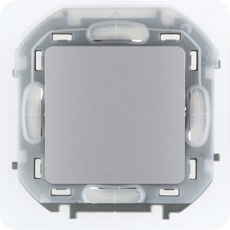 Переключатель Legrand INSPIRIA Алюминий IP44 10 AX 250 В 673672