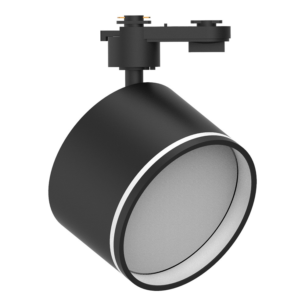 Трековые светодиодные светильники Светильник Feron AL127 трековый GX70 черный 48781 