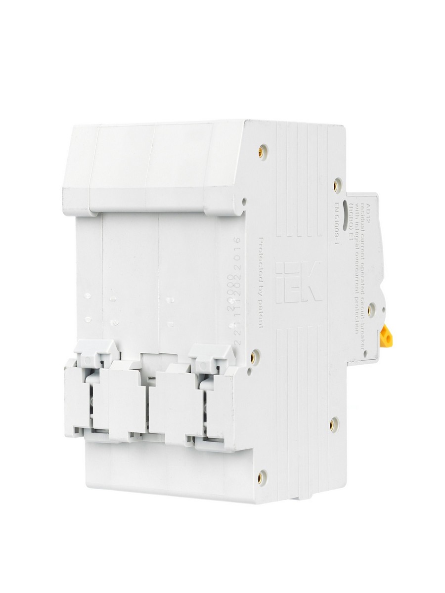 IEK Дифференциальный автоматический выключатель IEK KARAT АД12 2Р 16А 30мА MAD10-2-016-C-030 