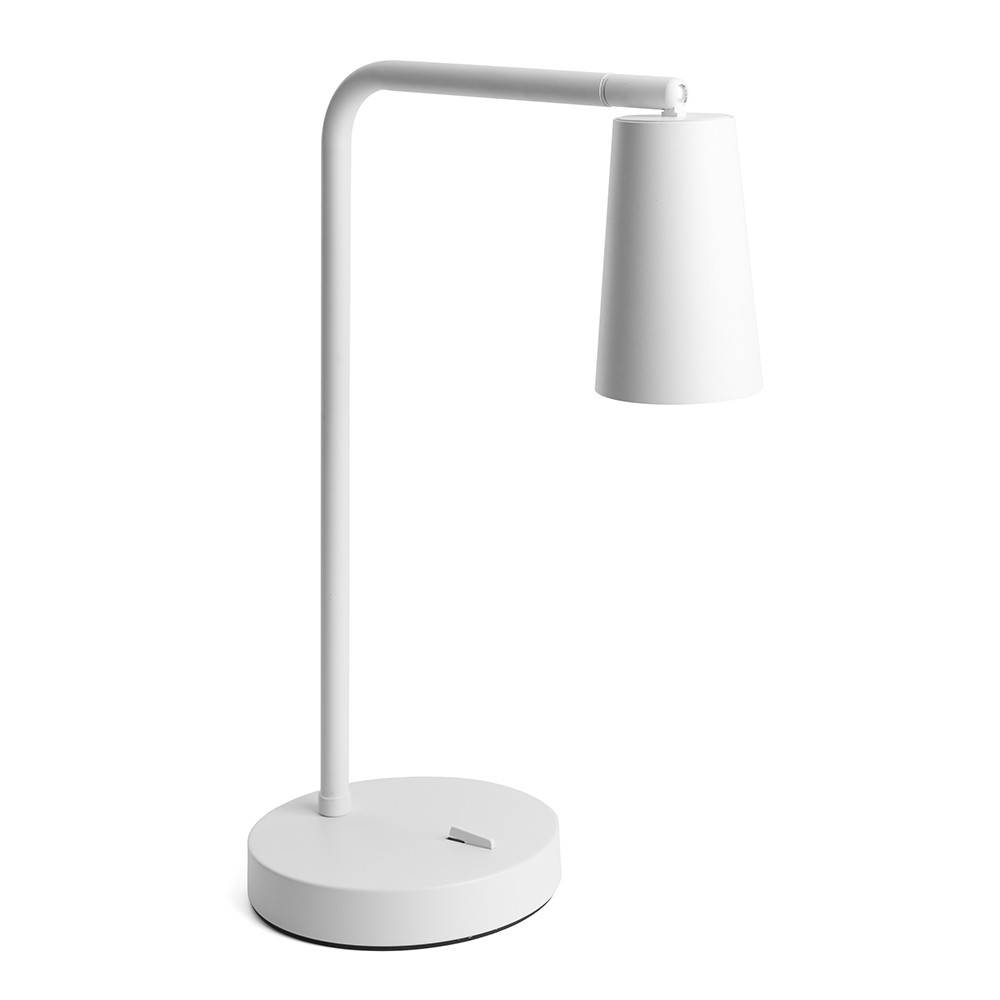 Настольные лампы Настольная лампа Feron DE185 BELL 35W GU10 белый 48425 