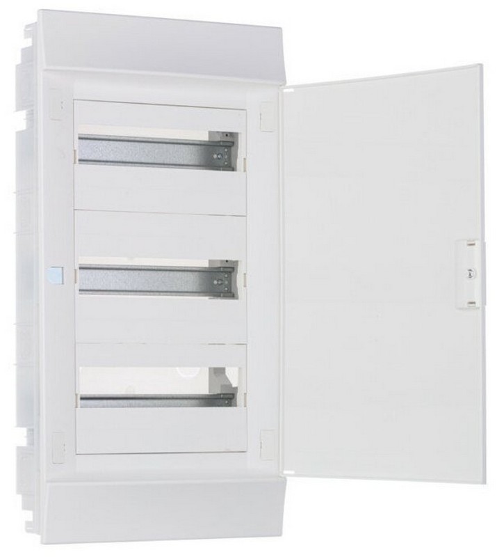 Бокс в нишу ABB Mistral41 54М непрозрачная дверь (c клемм) 1SLM004101A1109