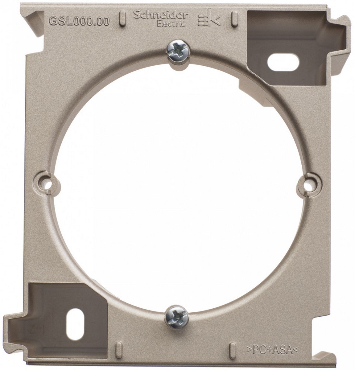 Расширение коробки Systeme Electric Glossa Титан наружного монтажа GSL000400C