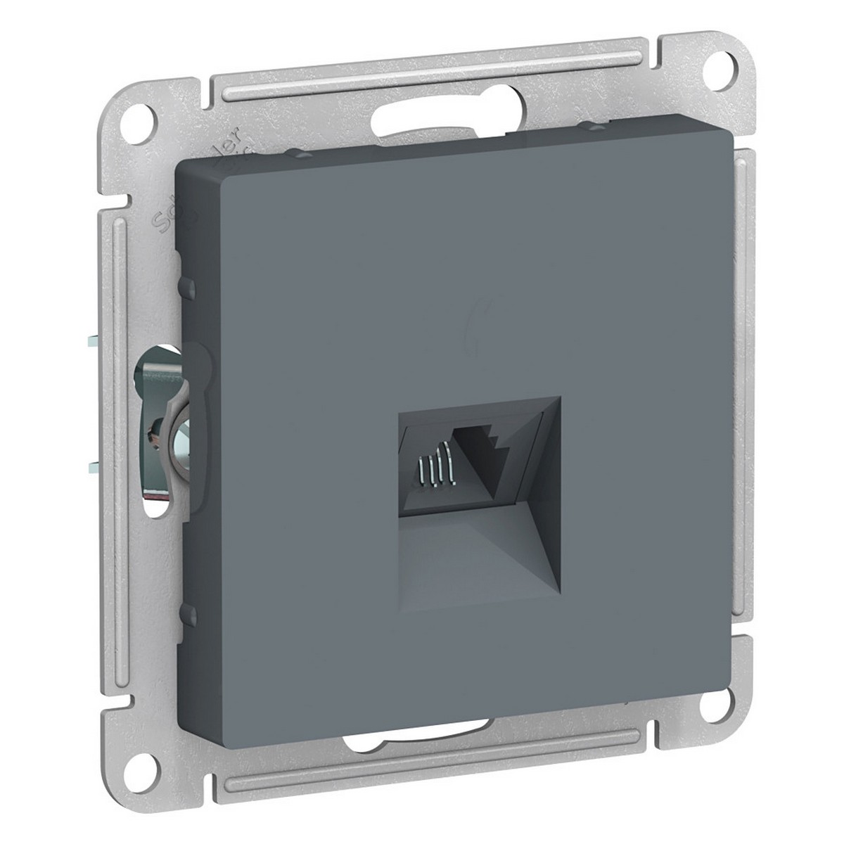 Розетка телефонная Systeme Electric AtlasDesign Грифель RJ11, ATN000781