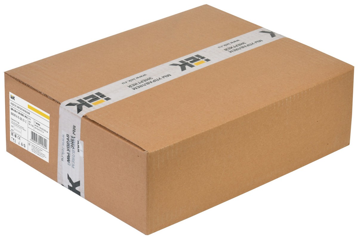 Корпус металлический IEK TITAN 3 ЩРн-36 (540х310х120мм) IP31 MKM14-N-36-31-Z