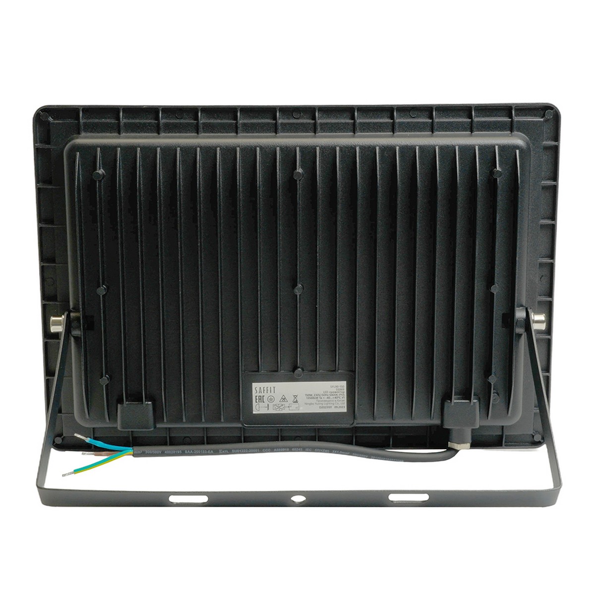 Светодиодный прожектор Saffit SFL90-150 150W Черный 6400K 55069