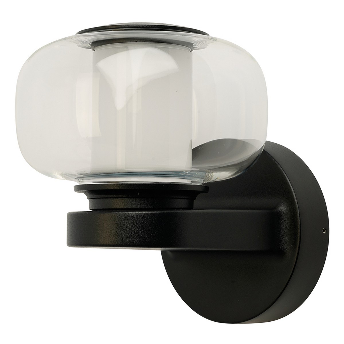 Уличные настенные светильники Светильник Feron DH1601 уличный светодиодный 12W 4000K черный 51988 