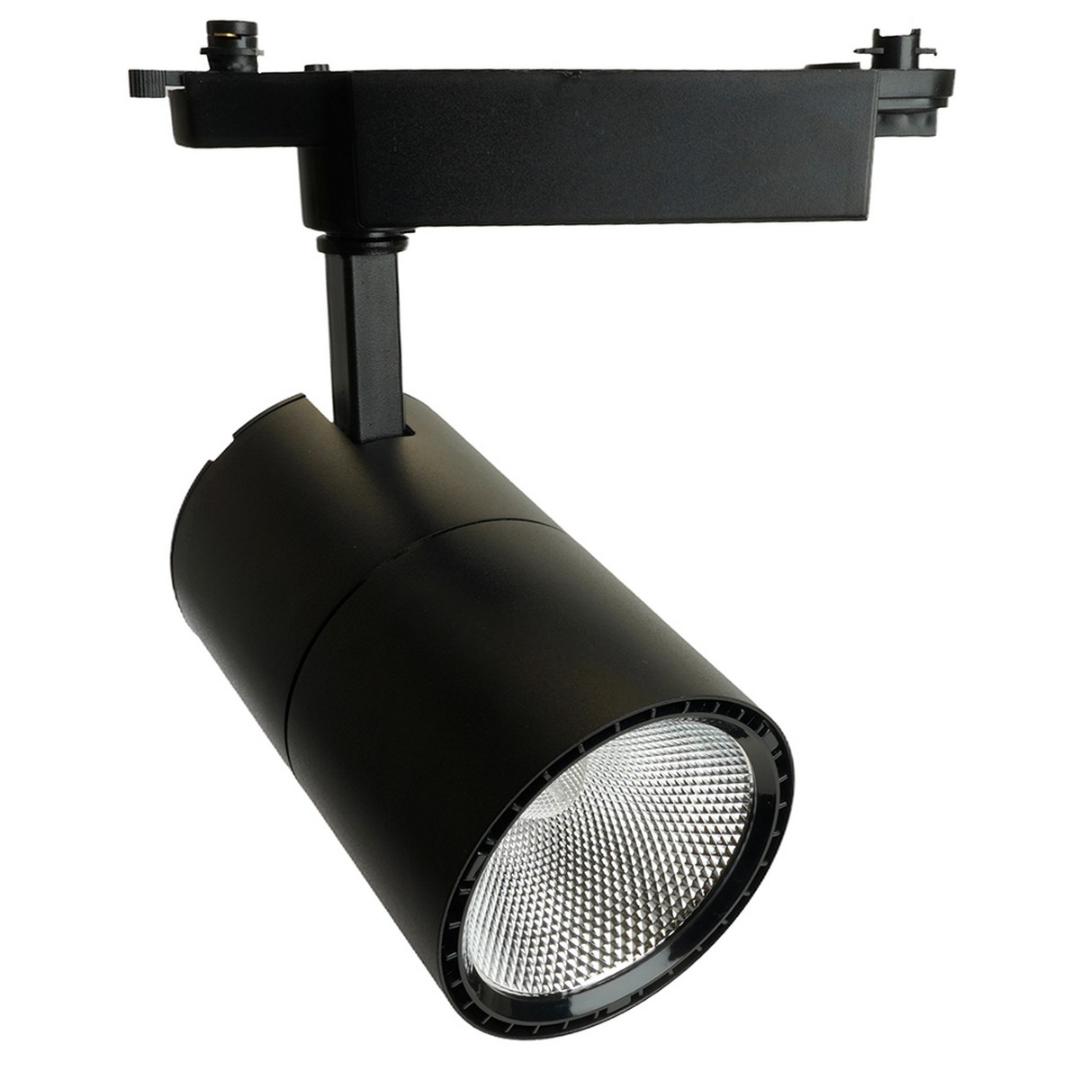 Трековые светодиодные светильники Светодиодный светильник Feron AL103 трековый на шинопровод 40W 4000K 35 градусов черный TrueColor 48944 