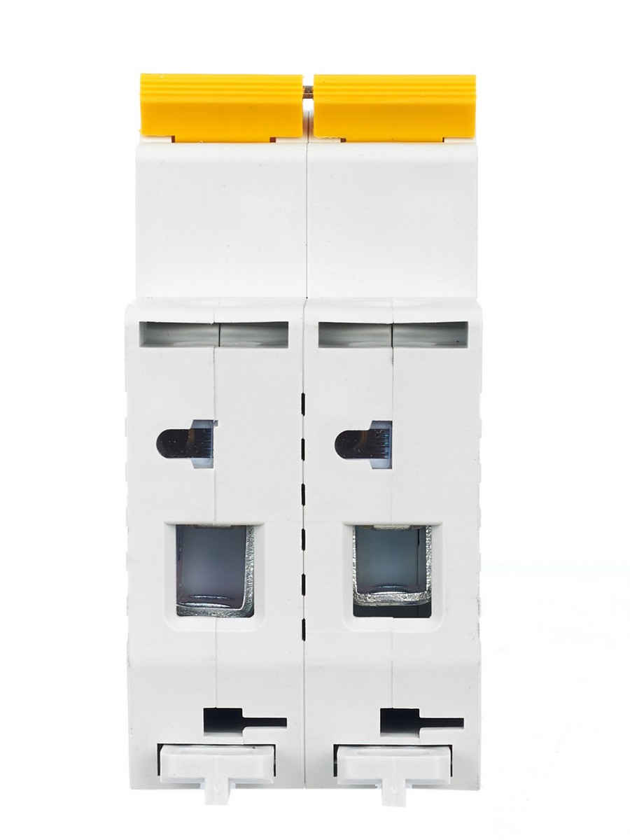 2 полюсные (двухполюсные) Автоматический выключатель IEK KARAT ВА47-29 2Р 25А 4,5кА х-ка С MVA20-2-025-C 