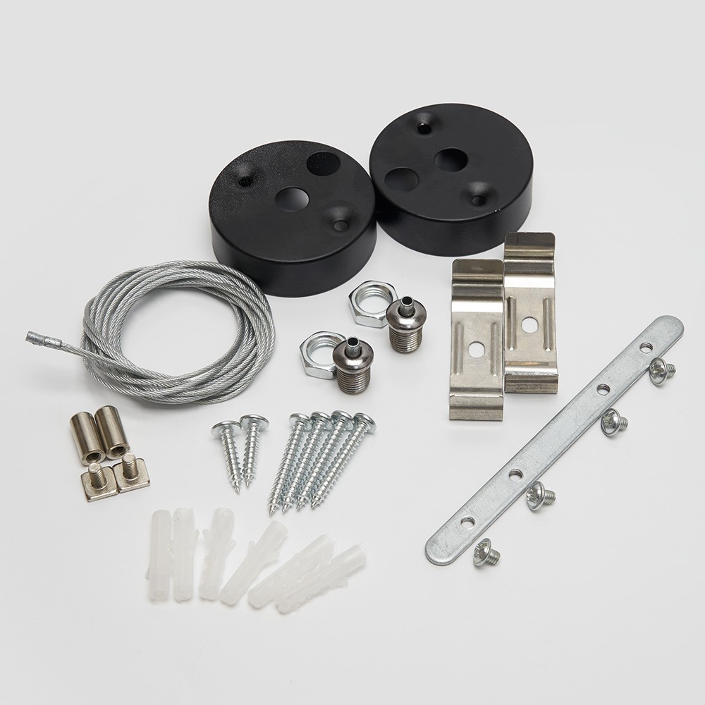 Линейные светодиодные светильники Светильник светодиодный Feron AL4020 линейный 18W 4000K черный 48215 